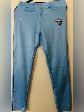 Men’s Custom Novus Baby Blue Baseball Pants